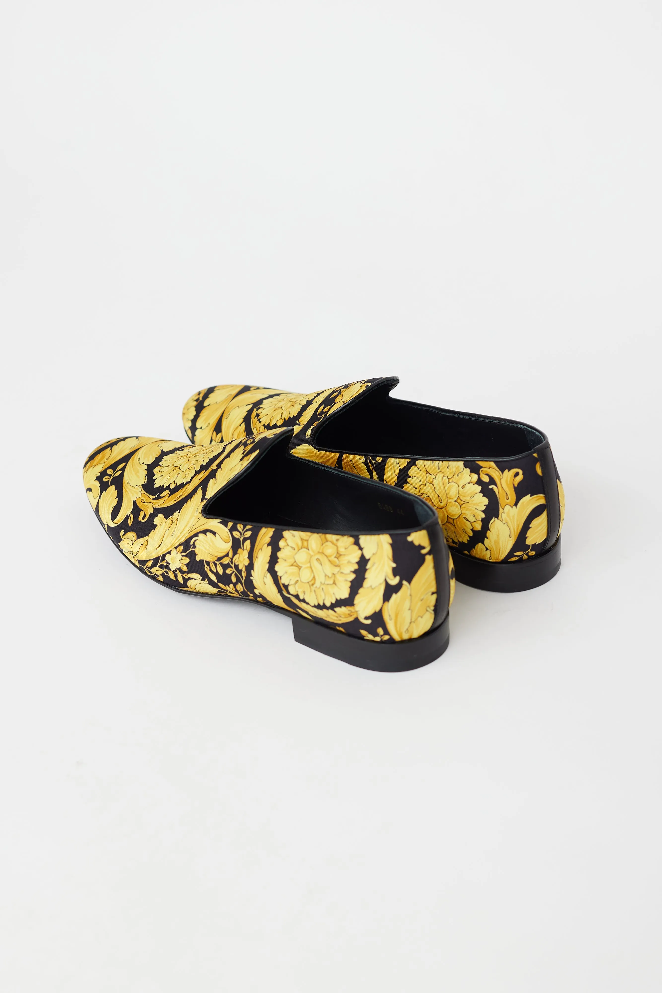 Black & Gold Barocco Loafer