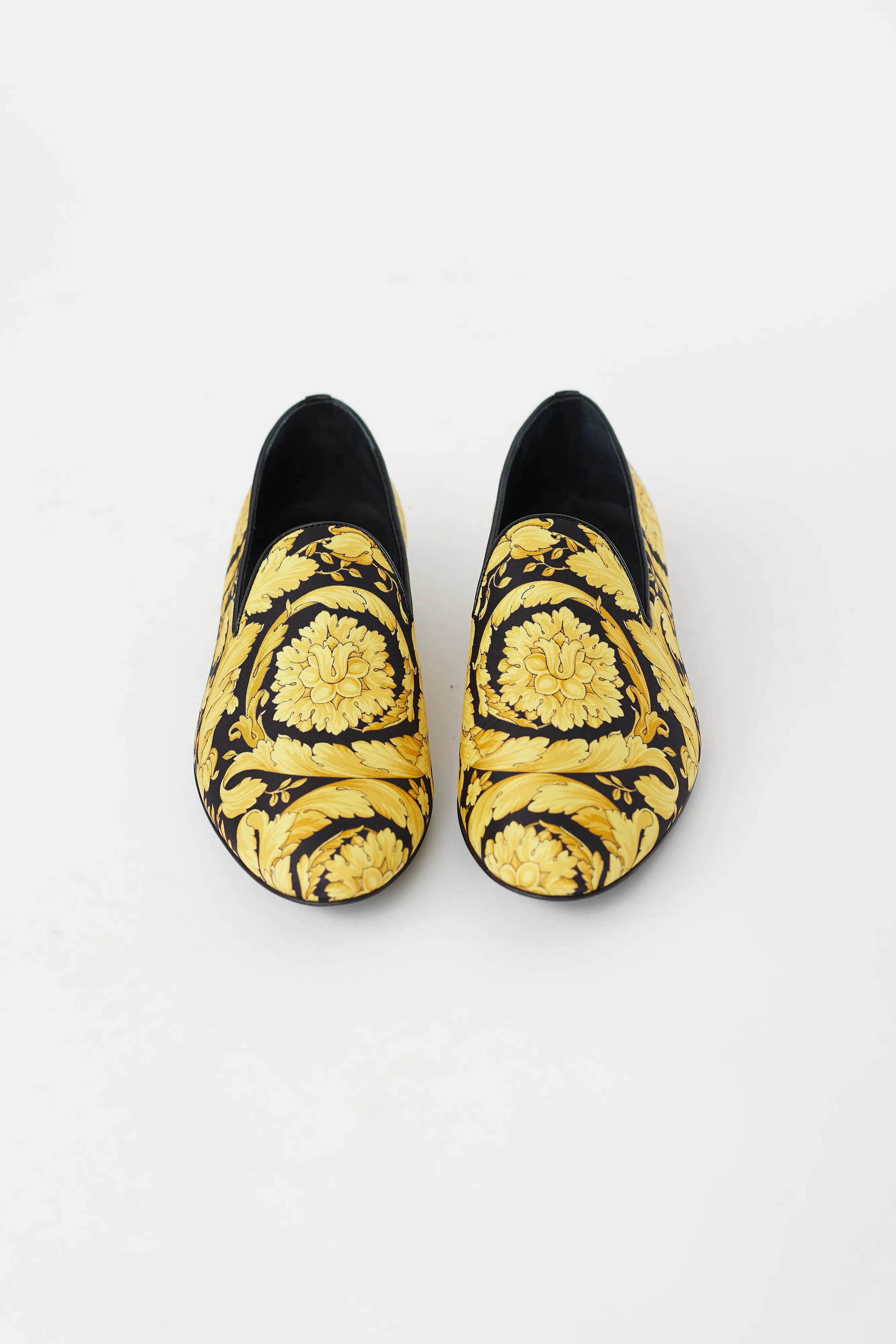 Black & Gold Barocco Loafer