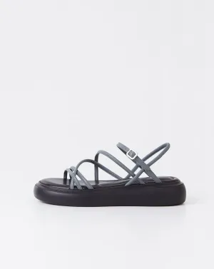 Blenda Strappy Sandals in Ash