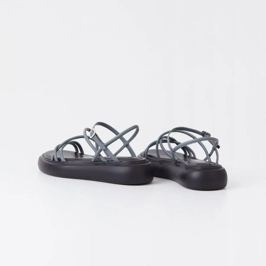 Blenda Strappy Sandals in Ash
