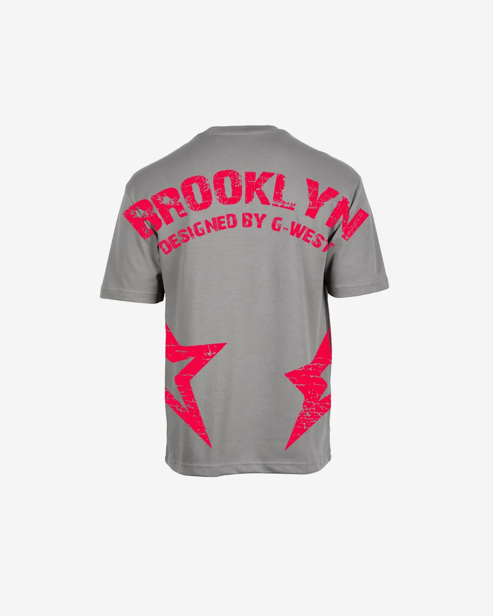 G West Oversized Brooklyn Arch Logo Tee