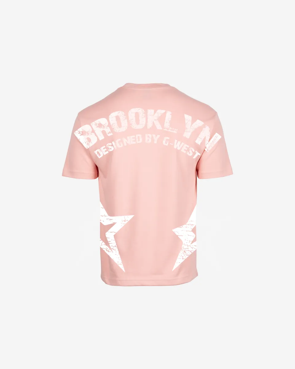G West Oversized Brooklyn Arch Logo Tee