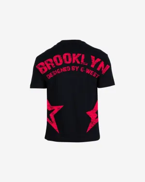 G West Oversized Brooklyn Arch Logo Tee