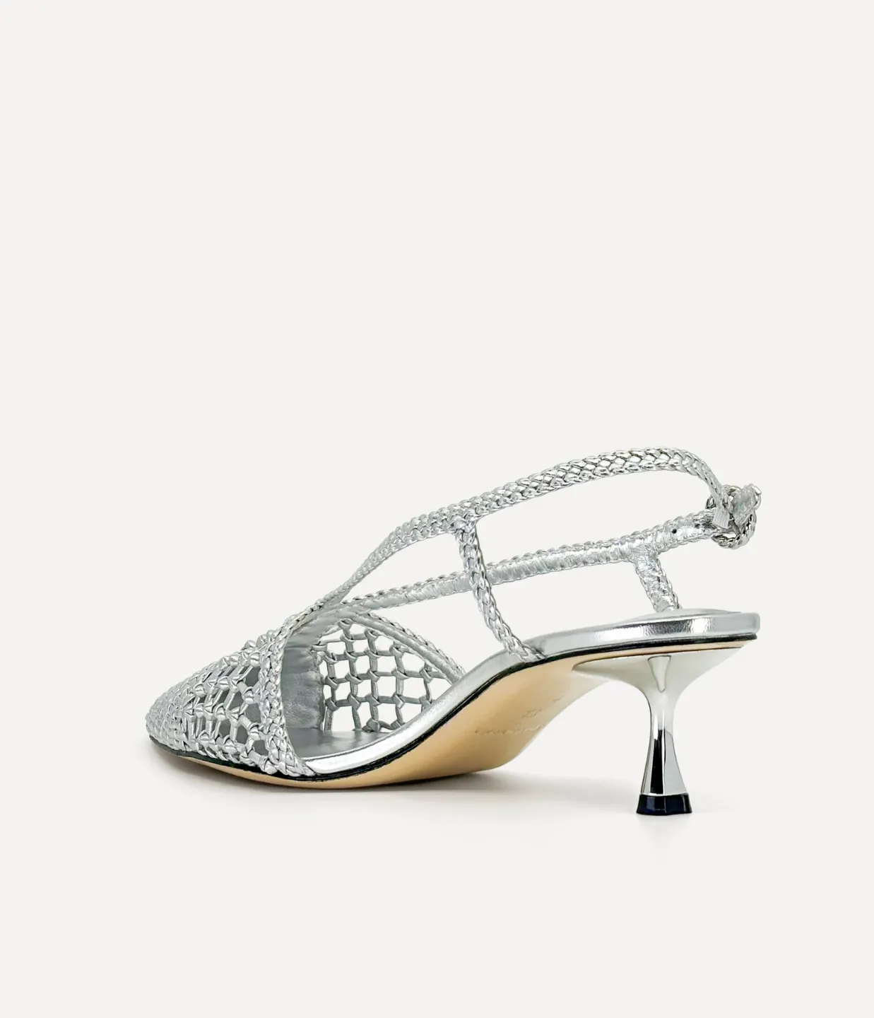 Nexus 50 Heel in Silver