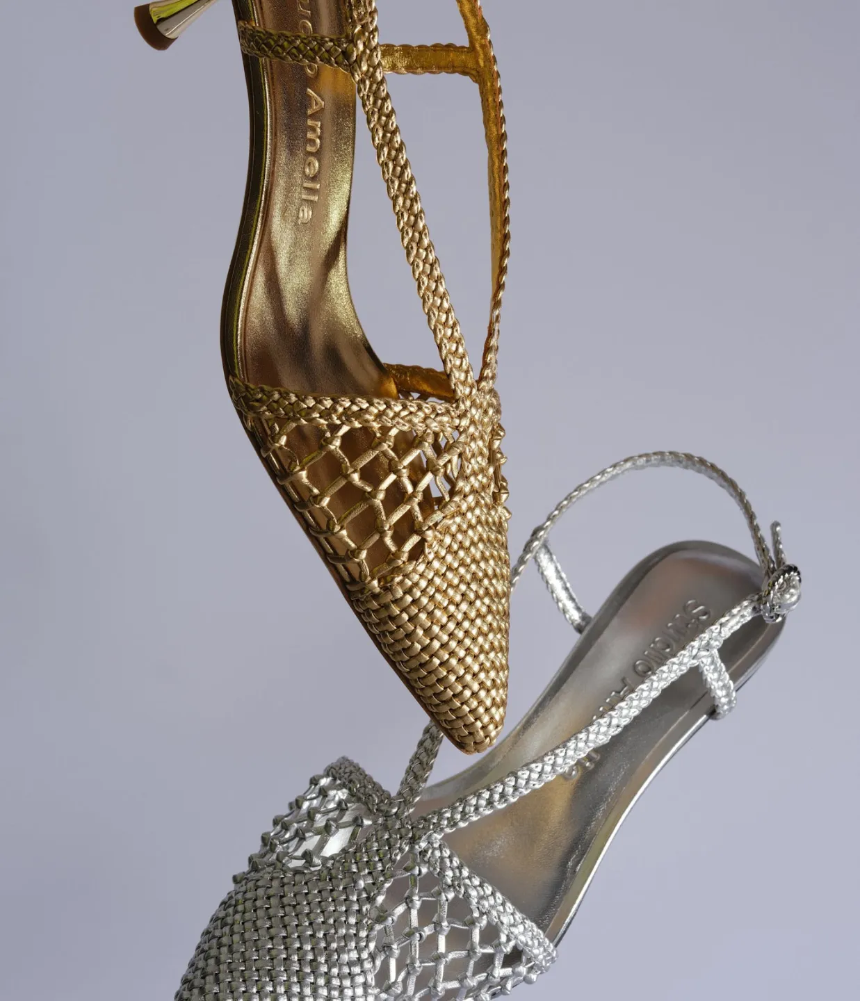 Nexus 50 Heel in Silver
