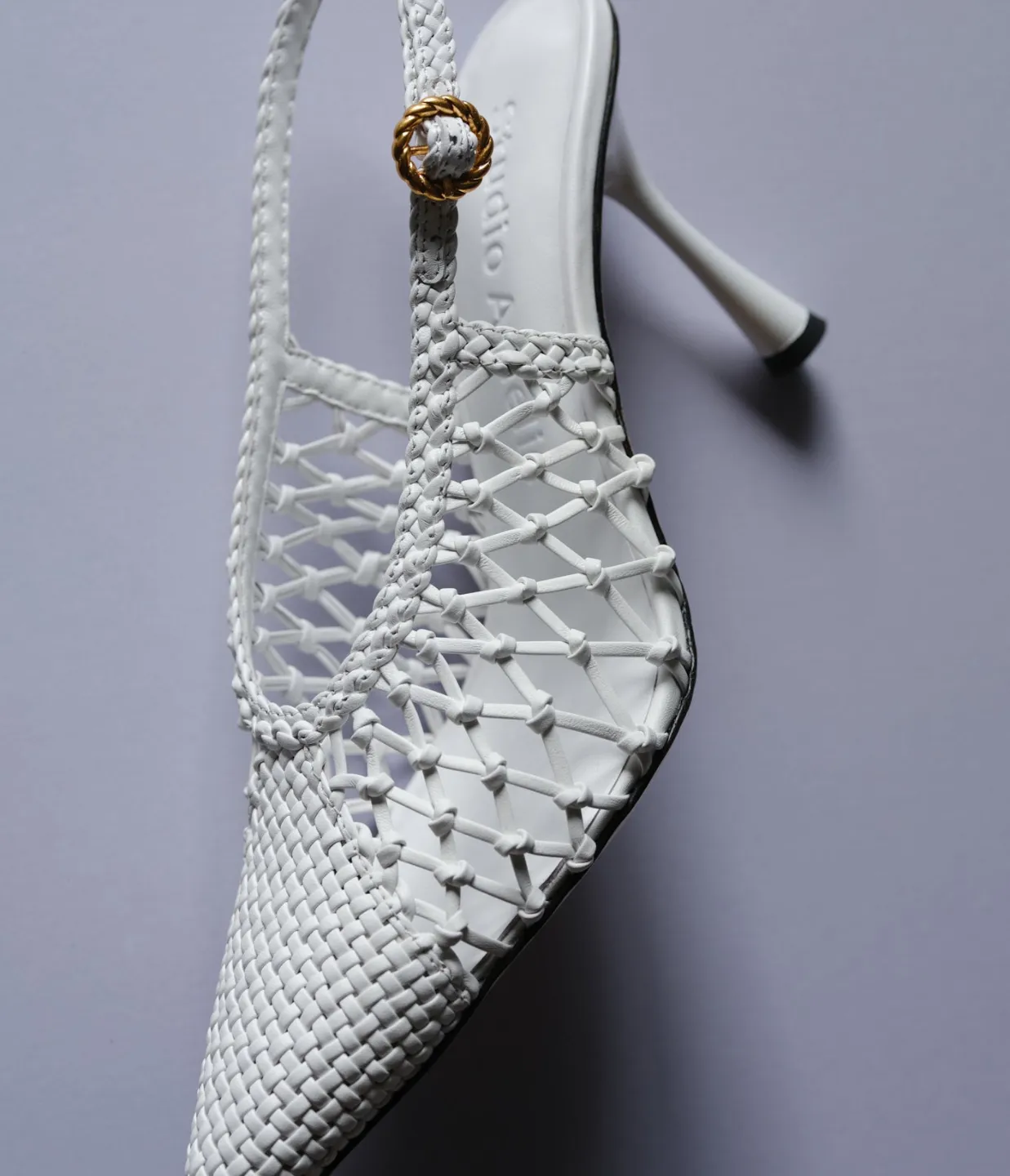 Nexus 90 Heel in White