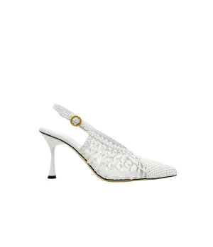 Nexus 90 Heel in White