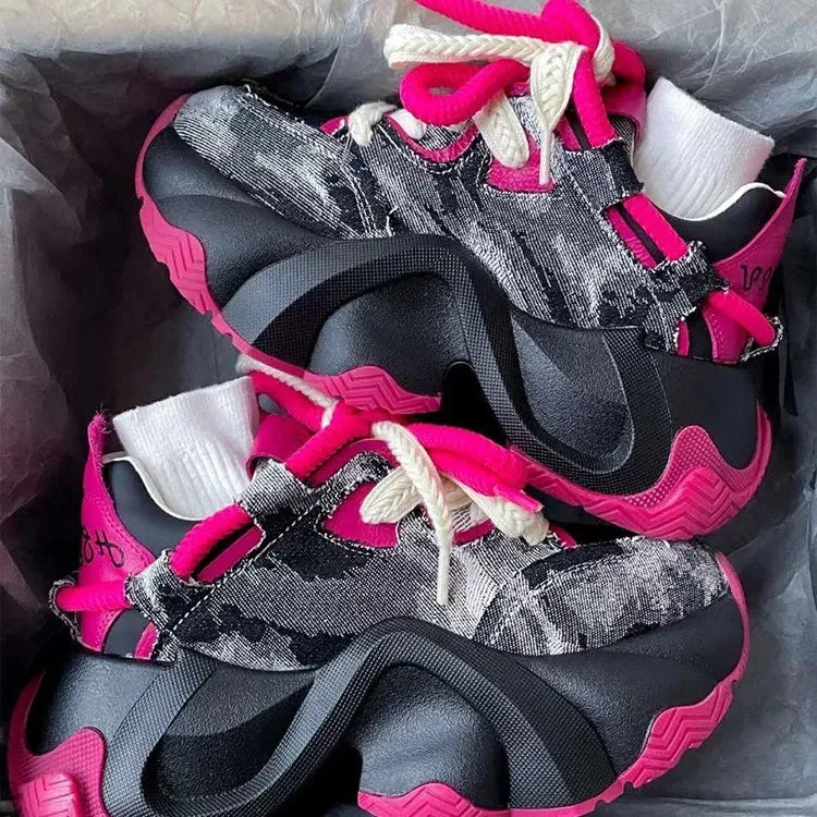 Pink Friday Platform Shoes