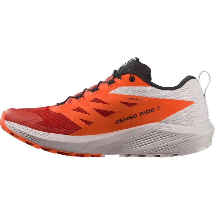Salomon Sense Ride 5 Shoes (Men's) Plum Kitten / Black / Pink Glow