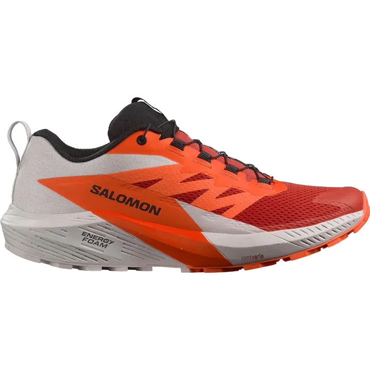 Salomon Sense Ride 5 Shoes (Men's) Plum Kitten / Black / Pink Glow