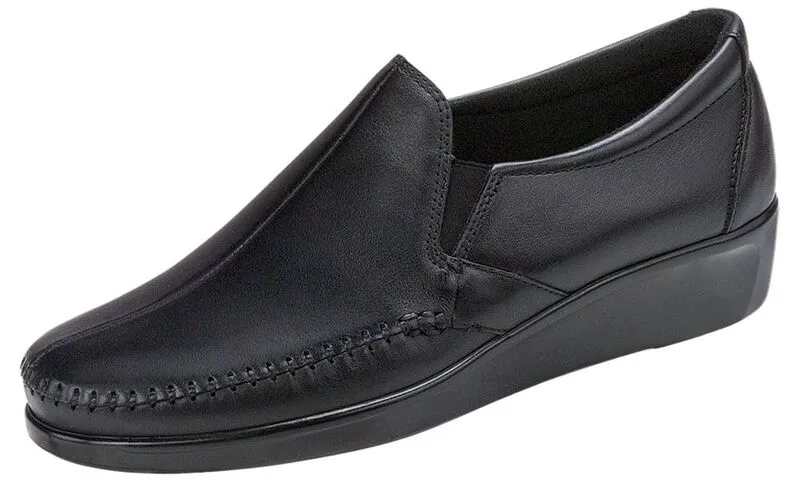 SAS Dream Slip On Loafer - Black