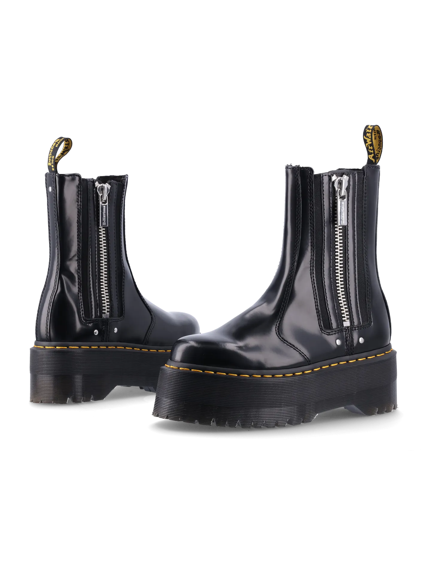 side-zip platform boots